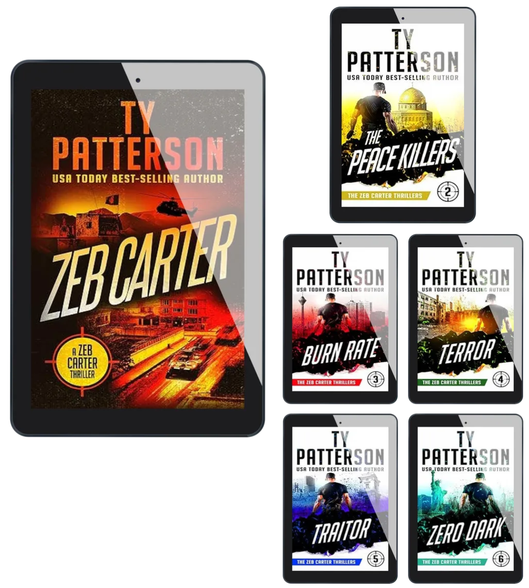 Zeb Carter Series Starter Collection First Six eBooks - Books 1-6